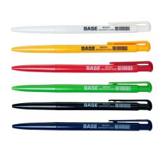 Ручка шариковая автоматическая BASE, 0,7мм, JOBMAX, синяя