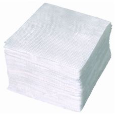 Салфетки бумажные 24x24см, 100шт/уп, цвет белый