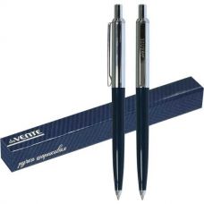 Ручка автоматическая deVENTE, 1мм, металлический корпус, хромированные элементы, в индивидуальной упаковке