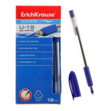 Ручка шариковая синяя ErichKrause ULTRA Glide Technology U-19 0,5мм