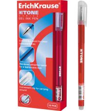 Ручка гелевая Erich Krause "G-TONE" 0,5мм красная