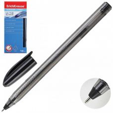 Ручка шариковая ErichKrause ULTRA Glide Technology U-18, 1,0мм, черная
