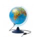 Глобус интерактивный с физической и политической картой Земли, 25см, подсветка