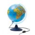 Глобус интерактивный рельефный с физической и политической картой Земли, 25см, подсветка