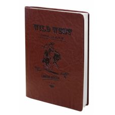 Ежедневник недатированный "Wild west", А5, 160л, кожзам, интегральная обложка
