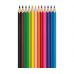 Цветные акварельные карандаши 12шт Color Peps Aqua + кисточка