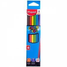 Цветные карандаши 6шт Color Peps