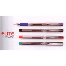 Ручка шариковая синяя Montex Elite, металлический клип, металлический наконечник
