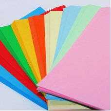 Бумага цветная А4 80г/м2, 1 лист, ассорти