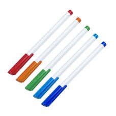 Ручка шариковая "Призма" 0,7мм, пластик, стержень синий, ассорти