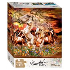 Пазл "Найди 16 лошадей" (Limited Edition), 480х680мм, 1000 элементов, 7+